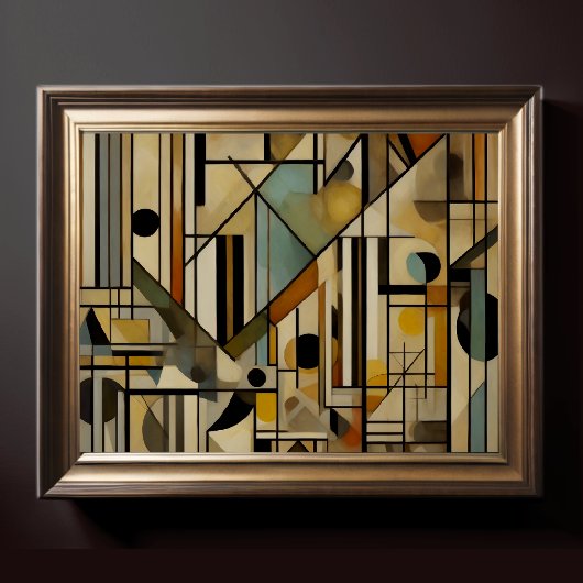 Poster Conception abstraite moderne 4:5