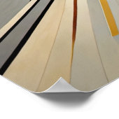 Poster Conception abstraite moderne Futurisme 4:5 (Coin)