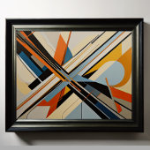 Poster Conception abstraite moderne Futurisme 4:5