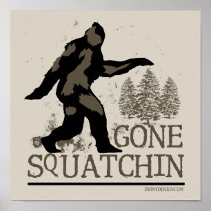 Poster Conception allée de Squatching