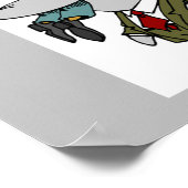 Poster conception amusante des avocats / avocats (Coin)