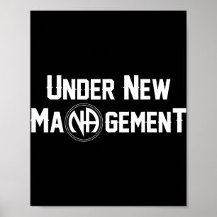 Poster Conception Anonyme de Narcotiques Sous Nouvelle Di
