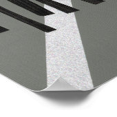 Poster Conception araignée géométrique (Coin)