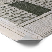 Poster Conception architecturale démontrant le propo pall (Coin)