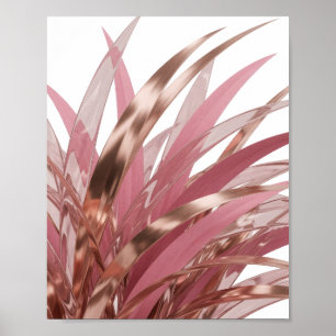 Poster Conception ART ABSTRAIT Argent GRAS v2