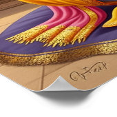 Poster Conception artistique classique de Bala Krishna au (Coin)
