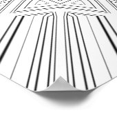 Poster Conception artistique complexe de mandala en explo (Coin)