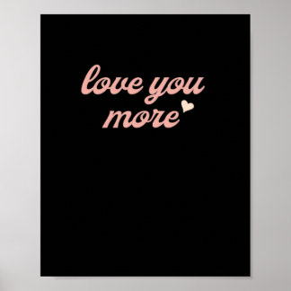 Poster Conception artistique de l'amour plus