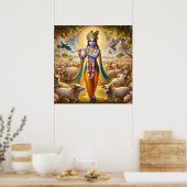Poster Conception artistique gracieuse de Gopala Krishna (Cuisine)