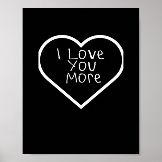 Poster Conception Artistique 'Je T'aime Plus' (Devant)