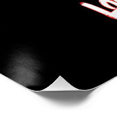Poster Conception avec un caractère vache (Coin)