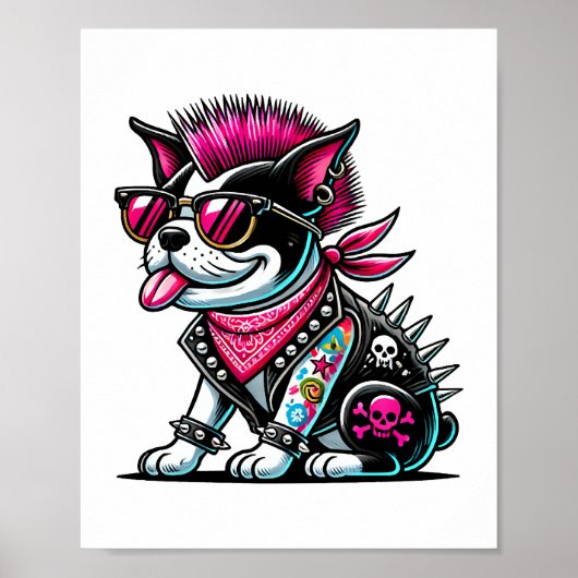 Poster Conception Bostie Punk (Devant)