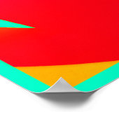 Poster Conception brillante, colorée et audacieuse (Coin)