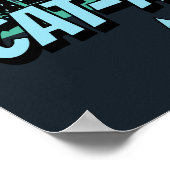 Poster Conception Catastrophique Funny Chat (Coin)