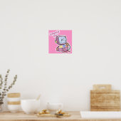 Poster Conception chic de l'ordinateur (Cuisine)