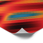 Poster Conception colorée de physique quantique (Coin)