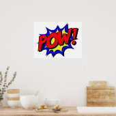 Poster Conception comique POW (Cuisine)