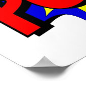 Poster Conception comique POW (Coin)