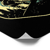 Poster Conception cool Snowboard Pour Hommes Femmes Vinta (Coin)