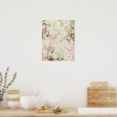 Poster Conception d'algues pour le matériel de soie (p/c (Cuisine)