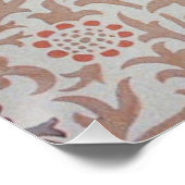 Poster Conception d'art botanique de William Morris Graft (Coin)