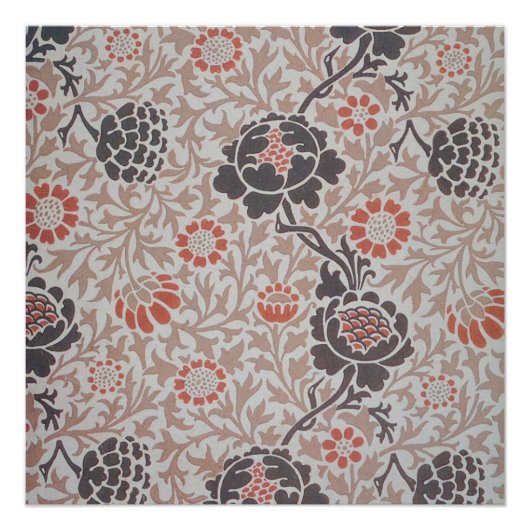 Poster Conception d'art botanique de William Morris Graft (Devant)