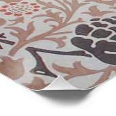 Poster Conception d'art botanique de William Morris Graft (Coin)