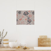 Poster Conception d'art botanique de William Morris Graft (Cuisine)
