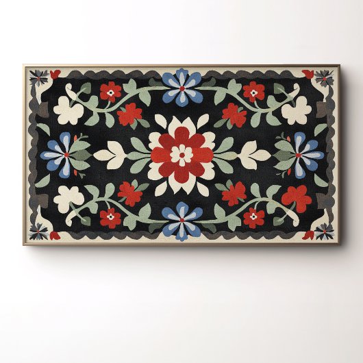 Poster Conception d'art folklorique vintage