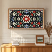 Poster Conception d'art folklorique vintage