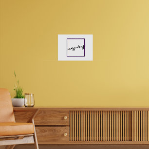 Poster conception d'art mural