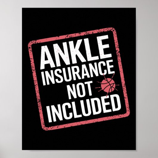 Poster Conception d'assurance de cheville de squelette dr (Devant)