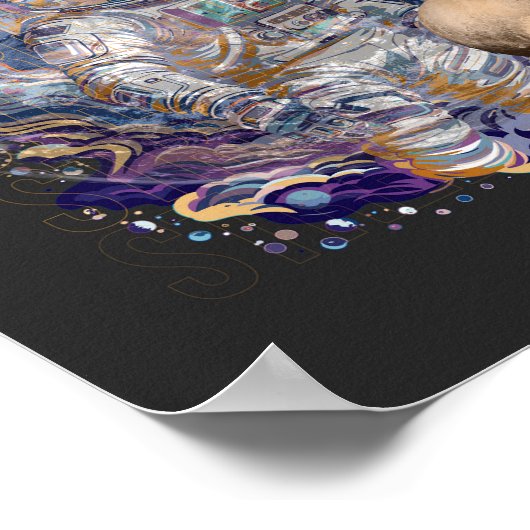 Poster Conception d'astronaute (Coin)