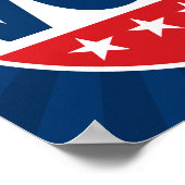 Poster Conception de badge de campagne VOTE Bold (Coin)