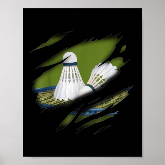 Poster Conception de badminton en moi  (Devant)