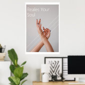 Poster Conception de bien-être pour spa chic (Bureau à domicile)