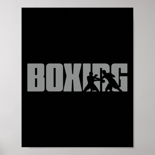 Poster Conception De Boxe Pour Boxer - Boxe (Devant)