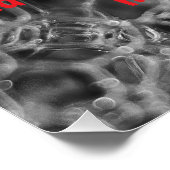 Poster Conception de bulles grises (Coin)