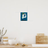 Poster Conception de cadeau incassable pour guerrier cont (Cuisine)