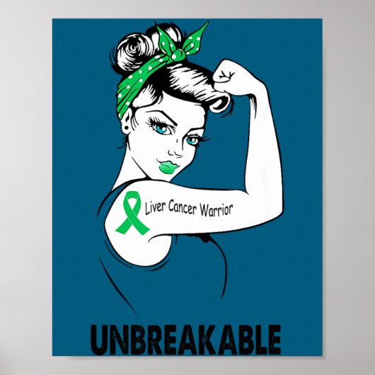 Poster Conception de cadeau incassable pour guerrier cont (Devant)