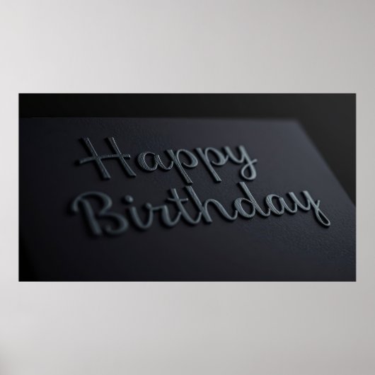 Poster Conception de célébration minimale pour un joyeux (Devant)