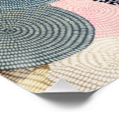 Poster Conception de cercles colorés (Coin)