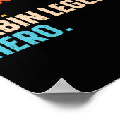 Poster Conception de chalet déconnecté pour votre mari de (Coin)
