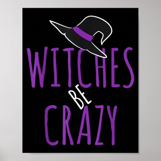 Poster Conception de chapeau de sorcière - les sorcières  (Devant)