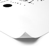 Poster Conception de chat à motif mandala (Coin)