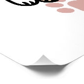 Poster Conception de chats mignons et joueurs – Art de pa (Coin)