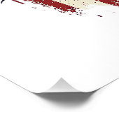 Poster Conception de chemise vectorielle de drapeau de ch (Coin)