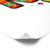 Poster Conception de chemise vectorielle Nacho Average Nu (Coin)