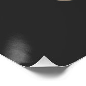 Poster Conception de chien de citrouille d'Halloween de B (Coin)