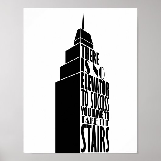 Poster Conception de citation d'encouragement (Devant)